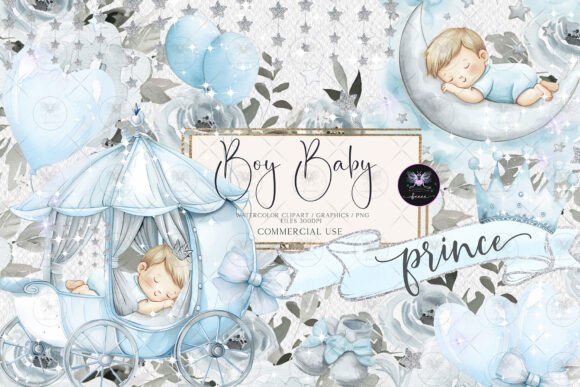 Baby Prince Clipart Bow: Royal Design Ideas