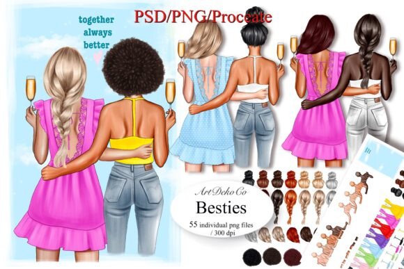 Best Friend Clipart: Celebrate Bonds
