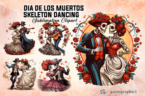 Integrating Dia De Los Muertos Skeleton Dancing PNGs into Your Creative Workflow