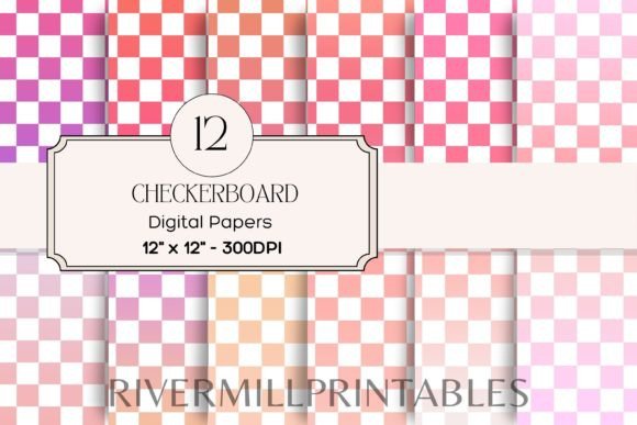 Maximizing Creativity with the Pink Checker Board Digital Paper Pack for Professional and Hobbyist Projects