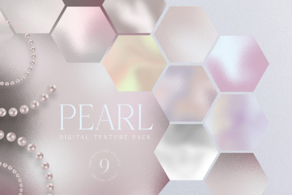Pearl Texture Digital Paper Pack Shiny: Elevating Modern Digital Design