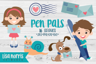 Reviving Snail Mail: A Creative Guide to Pen Pals Clip Art and SVG Cutting Files